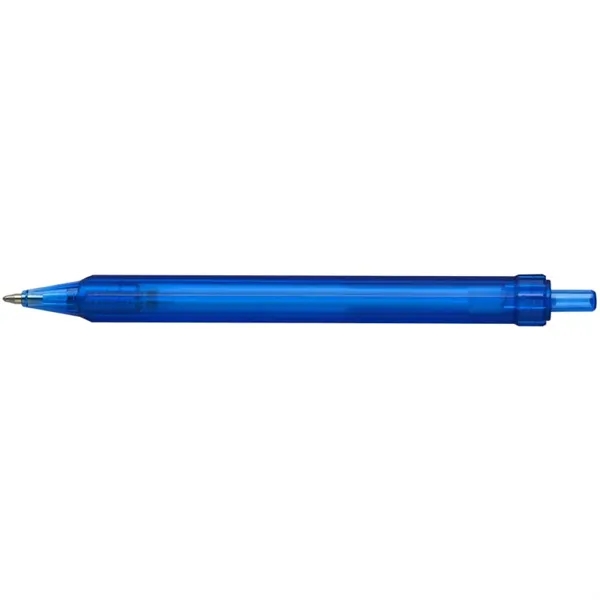 Compact, 4-sided, ergonomically designed, mini-retractable ballpoint pen with translucent color barrel... from ASI 82498 RiteLine LLC