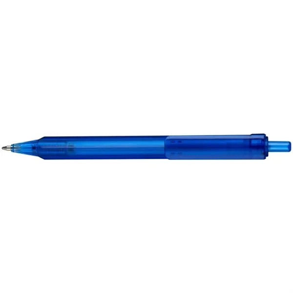 Compact, 4-sided, ergonomically designed, mini-retractable ballpoint pen with translucent color barrel... from ASI 82498 RiteLine LLC