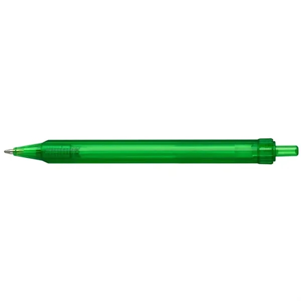 Compact, 4-sided, ergonomically designed, mini-retractable ballpoint pen with translucent color barrel... from ASI 82498 RiteLine LLC