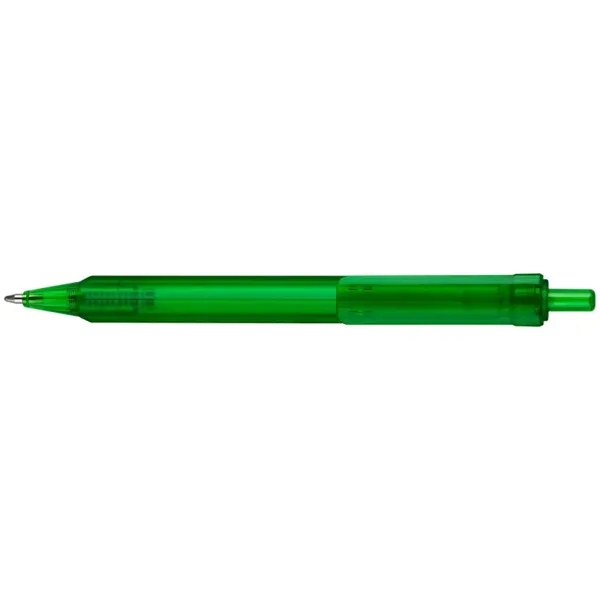 Compact, 4-sided, ergonomically designed, mini-retractable ballpoint pen with translucent color barrel... from ASI 82498 RiteLine LLC