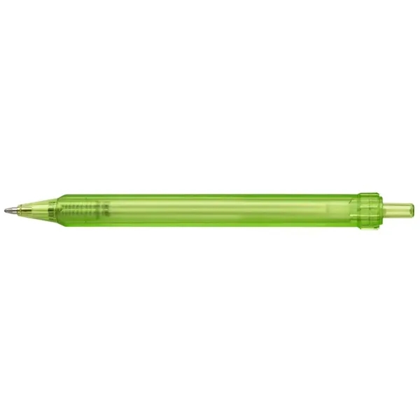 Compact, 4-sided, ergonomically designed, mini-retractable ballpoint pen with translucent color barrel... from ASI 82498 RiteLine LLC