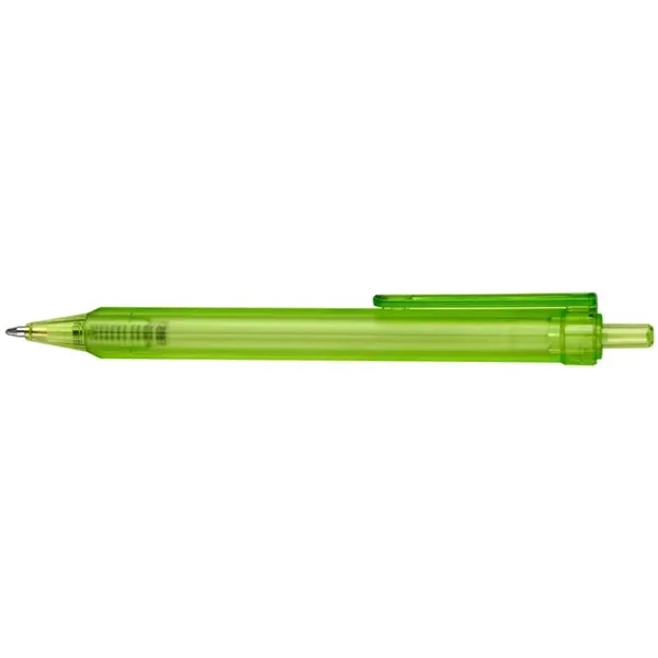 Compact, 4-sided, ergonomically designed, mini-retractable ballpoint pen with translucent color barrel... from ASI 82498 RiteLine LLC