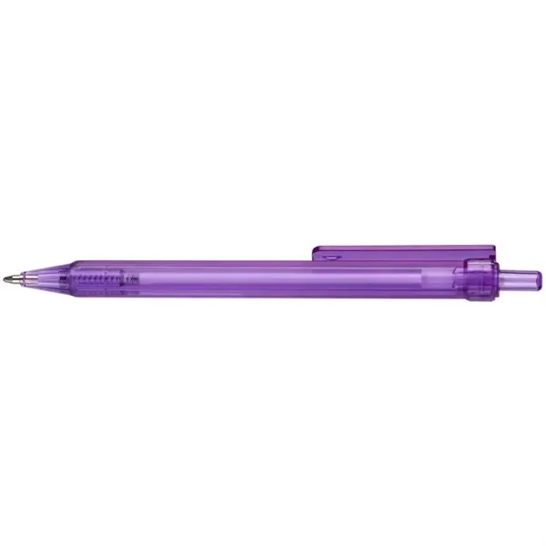 Compact, 4-sided, ergonomically designed, mini-retractable ballpoint pen with translucent color barrel... from ASI 82498 RiteLine LLC