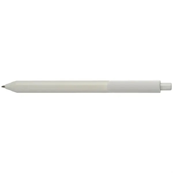 Eco-friendly ballpoint retractable pen in bright, vivid colors comprised of ABS... from ASI 82498 RiteLine LLC