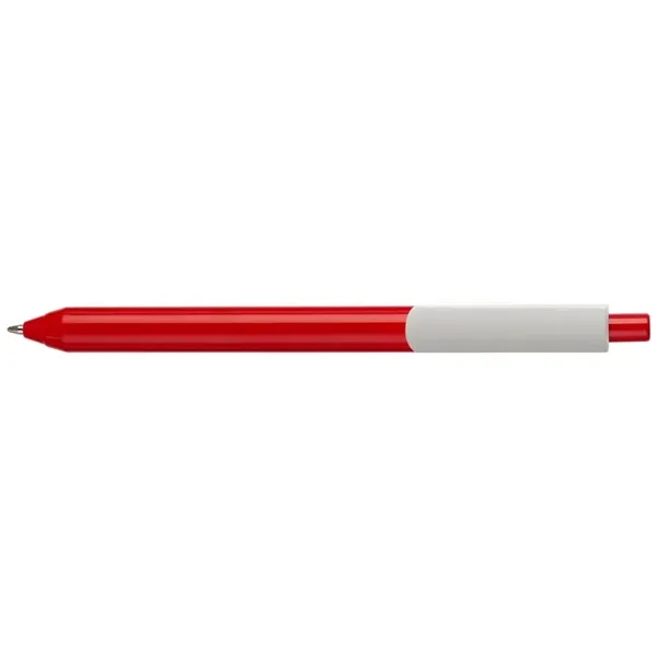 Eco-friendly ballpoint retractable pen in bright, vivid colors comprised of ABS... from ASI 82498 RiteLine LLC
