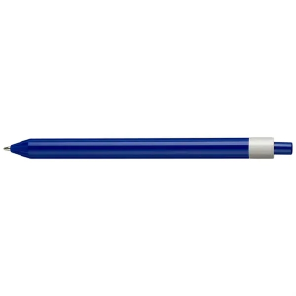 Eco-friendly ballpoint retractable pen in bright, vivid colors comprised of ABS... from ASI 82498 RiteLine LLC