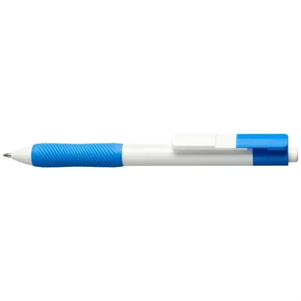 Medium point ballpoint pen with retractable clip allowing for three full... from ASI 82498 RiteLine LLC