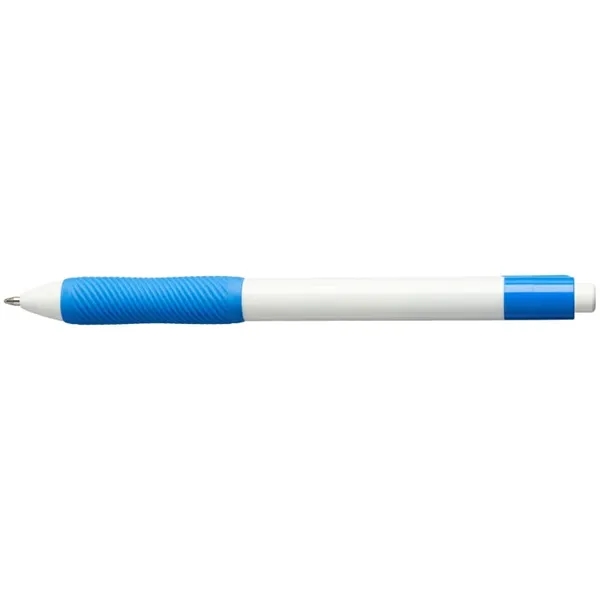 Medium point ballpoint pen with retractable clip allowing for three full... from ASI 82498 RiteLine LLC