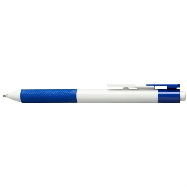 Medium point ballpoint pen with retractable clip allowing for three full... from ASI 82498 RiteLine LLC