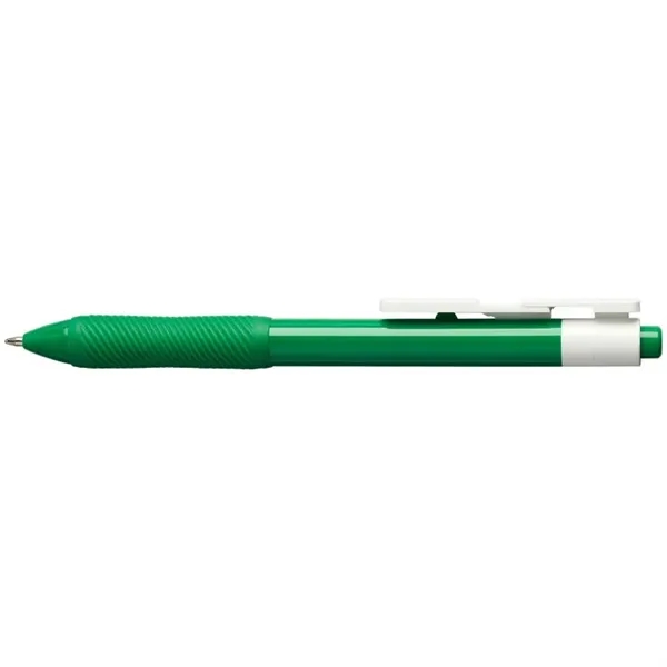 Medium point ballpoint pen with retractable clip allowing for three full... from ASI 82498 RiteLine LLC