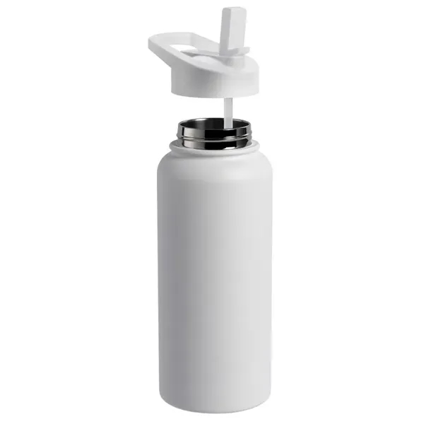32 oz. handle bottle with double-wall stainless steel interior, spill-proof lid... from ASI 82498 RiteLine LLC