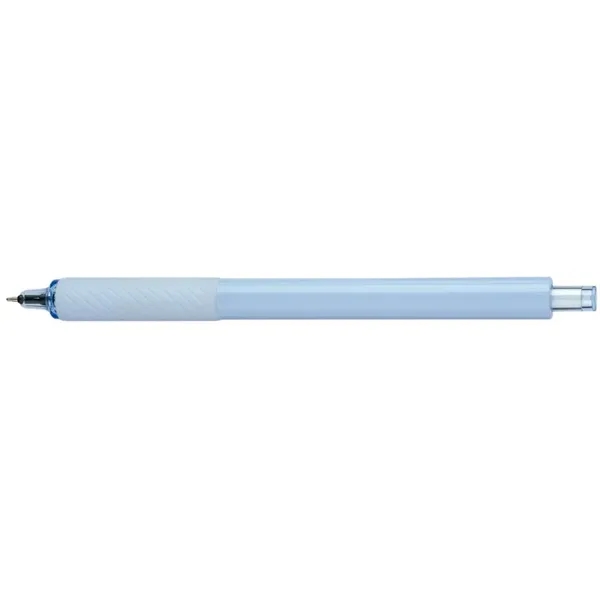Retractable gel pen in fashion trend colors and matching grip cushion... from ASI 82498 RiteLine LLC