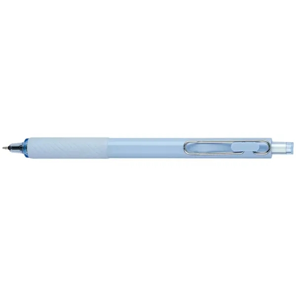 Retractable gel pen in fashion trend colors and matching grip cushion... from ASI 82498 RiteLine LLC
