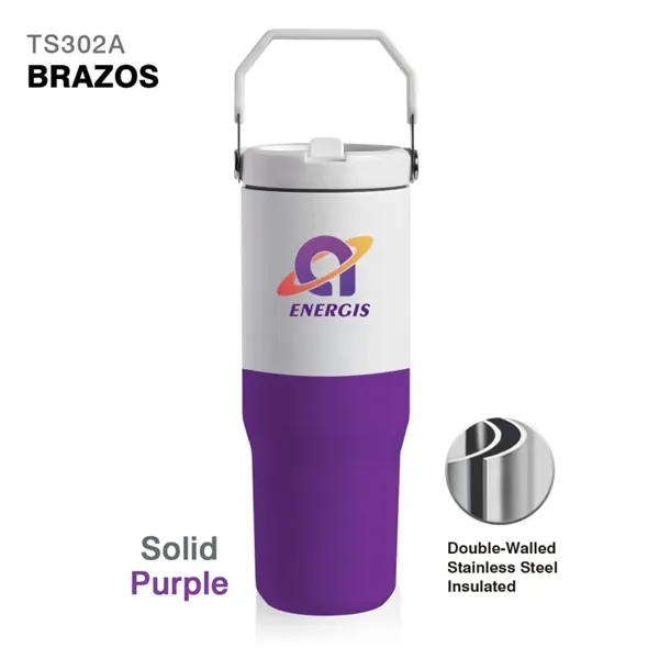 30 oz. double wall stainless steel interior handle jug with spill-proof... from ASI 82498 RiteLine LLC