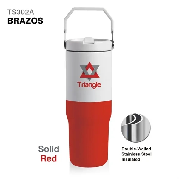 30 oz. double wall stainless steel interior handle jug with spill-proof... from ASI 82498 RiteLine LLC