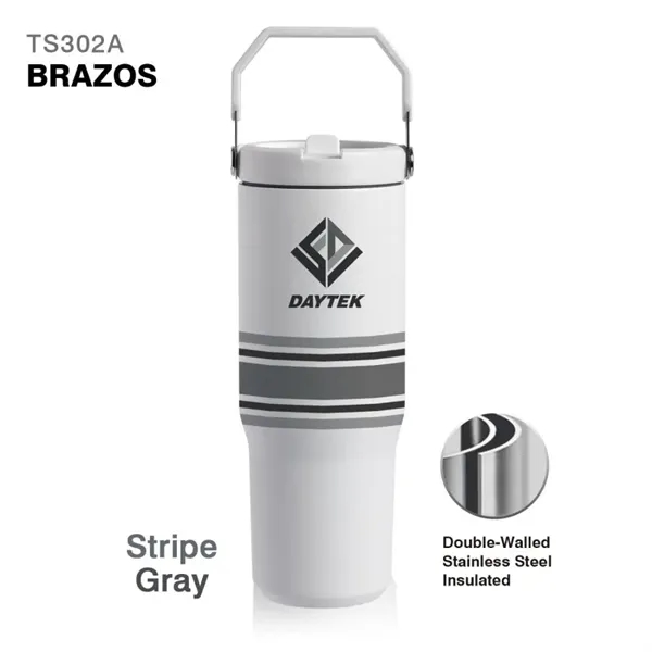 30 oz. double wall stainless steel interior handle jug with spill-proof... from ASI 82498 RiteLine LLC