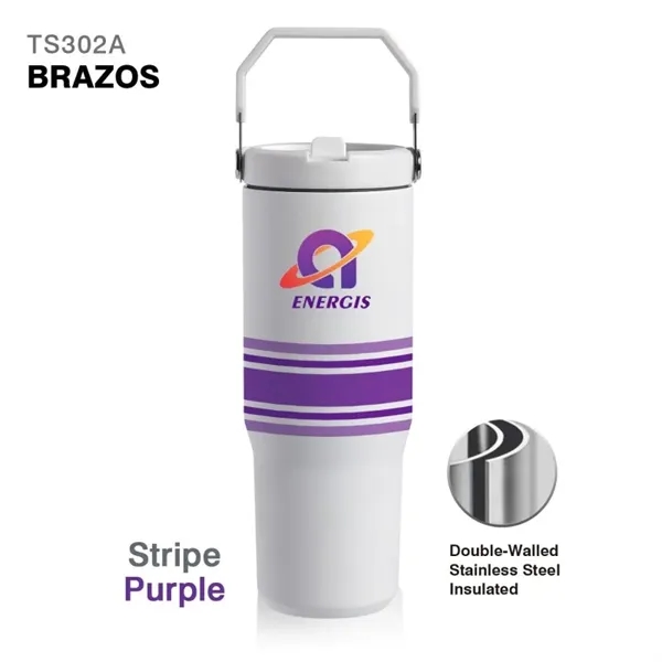 30 oz. double wall stainless steel interior handle jug with spill-proof... from ASI 82498 RiteLine LLC