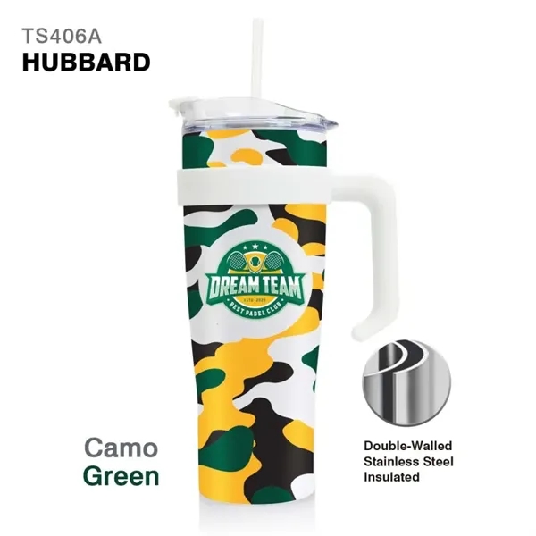 40 oz. double wall stainless steel insulated jumbo travel tumbler with... from ASI 82498 RiteLine LLC