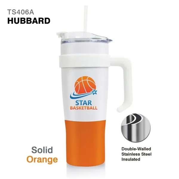 40 oz. double wall stainless steel insulated jumbo travel tumbler with... from ASI 82498 RiteLine LLC