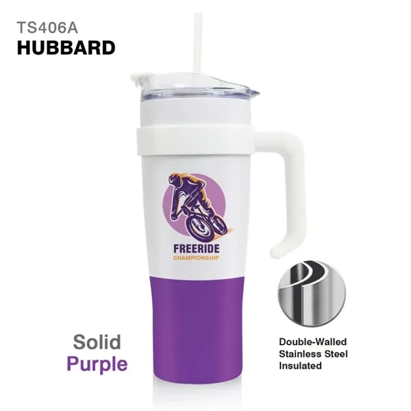 40 oz. double wall stainless steel insulated jumbo travel tumbler with... from ASI 82498 RiteLine LLC