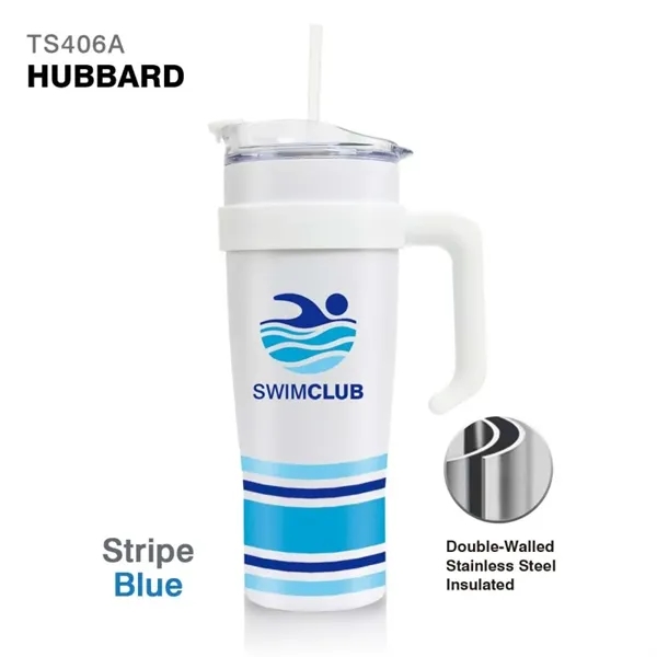 40 oz. double wall stainless steel insulated jumbo travel tumbler with... from ASI 82498 RiteLine LLC