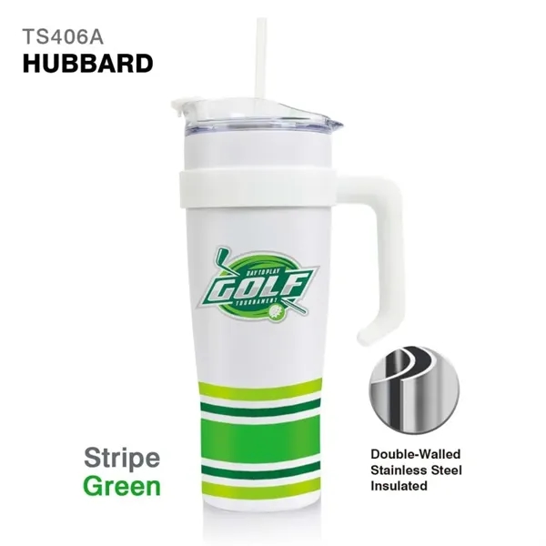 40 oz. double wall stainless steel insulated jumbo travel tumbler with... from ASI 82498 RiteLine LLC