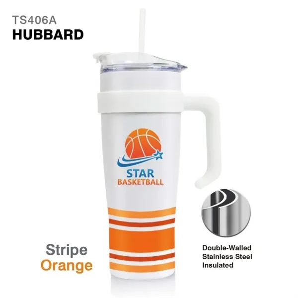 40 oz. double wall stainless steel insulated jumbo travel tumbler with... from ASI 82498 RiteLine LLC