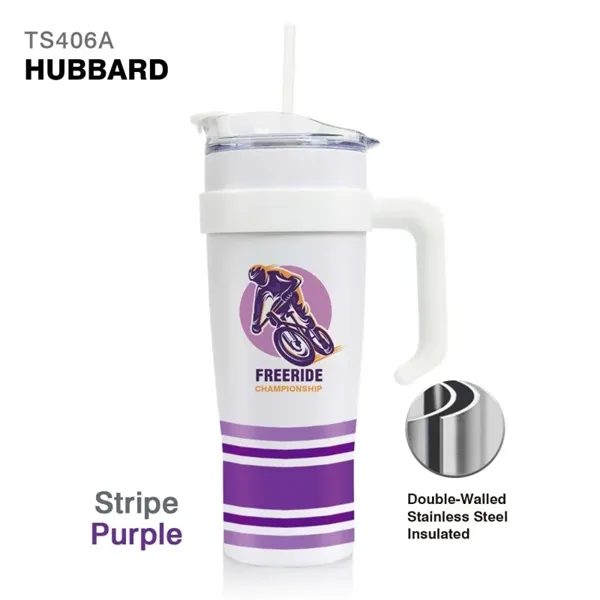 40 oz. double wall stainless steel insulated jumbo travel tumbler with... from ASI 82498 RiteLine LLC