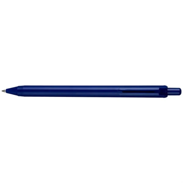 Hybrid ink retractable pen comprised of ABS post-consumer recycled material.... from ASI 82498 RiteLine LLC