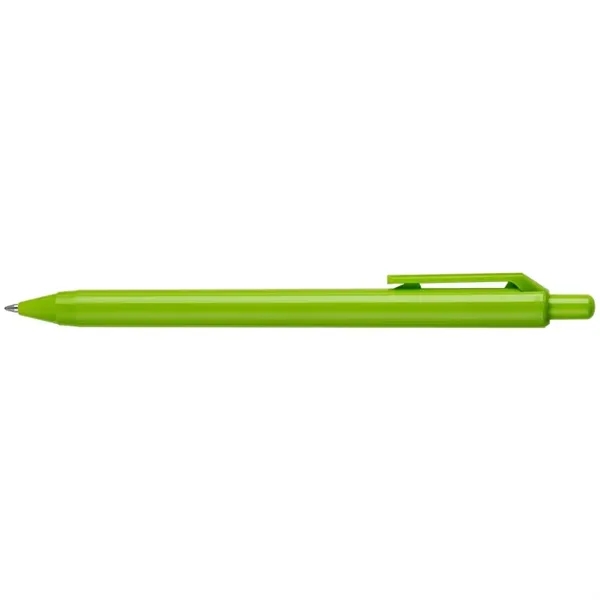 Hybrid ink retractable pen comprised of ABS post-consumer recycled material.... from ASI 82498 RiteLine LLC