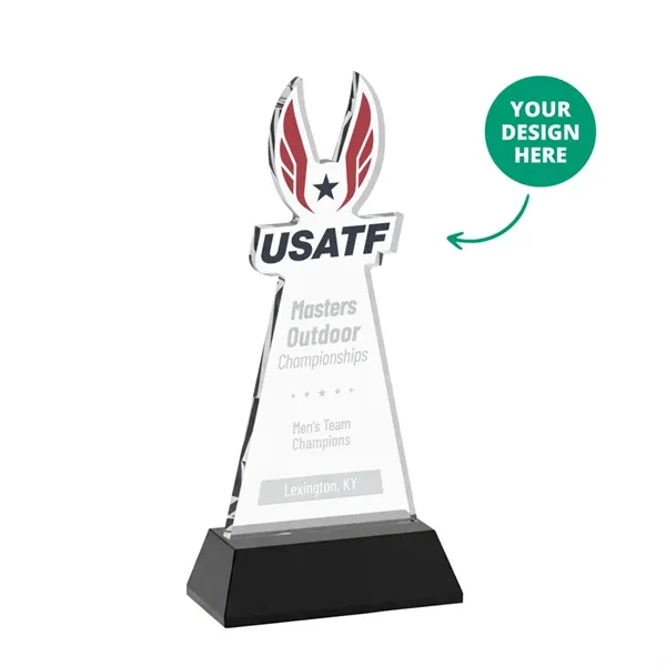 Custom Award on Hartford Base - Black (via Air)... from ASI 84592 St Regis Group / St Regis