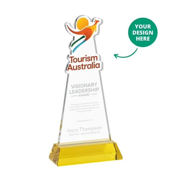 Custom Award on Hartford Base - Gold (via Air)... from ASI 84592 St Regis Group / St Regis