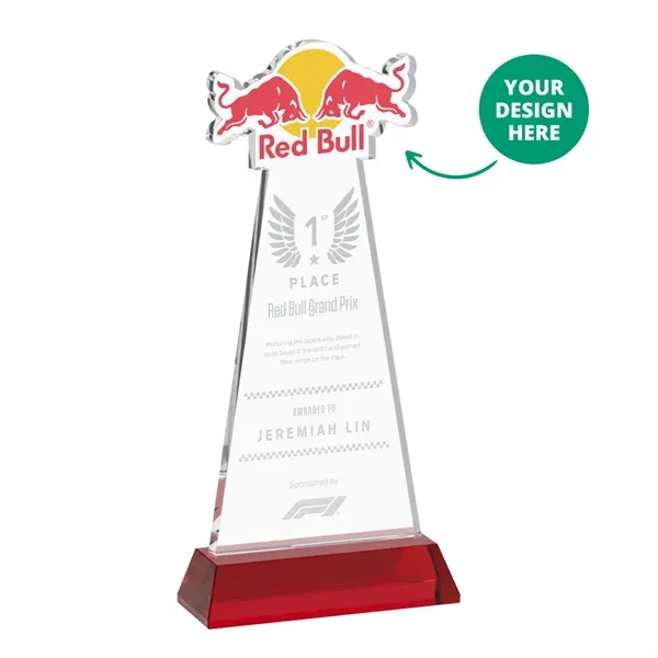 Custom Award on Hartford Base - Red (via Ocean)... from ASI 84592 St Regis Group / St Regis