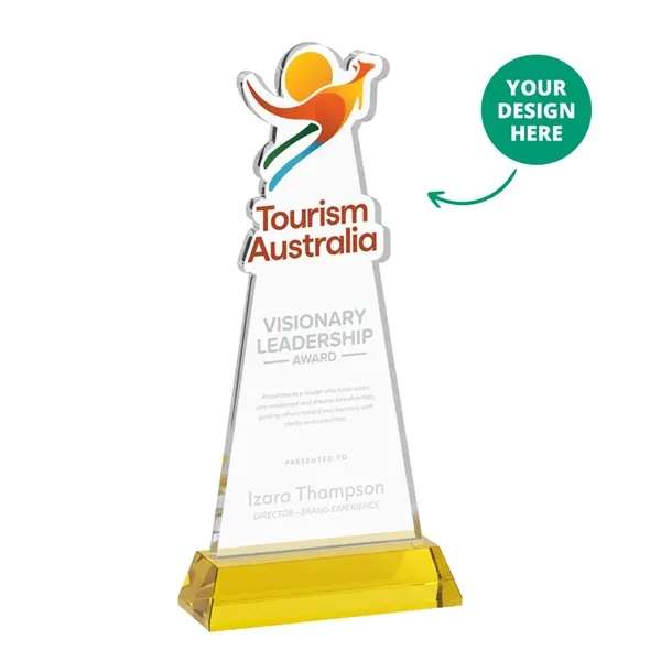 Custom Award on Hartford Base - Gold (via Ocean)... from ASI 84592 St Regis Group / St Regis