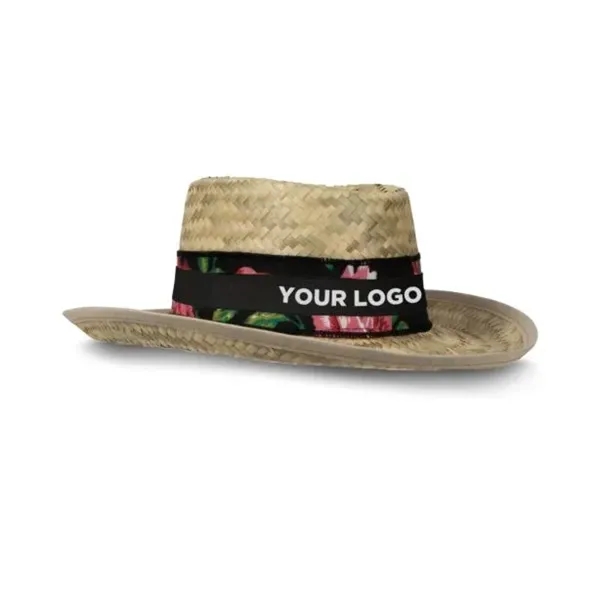 Straw Gambler Hat... from ASI 42016 Brighter Promotions Inc