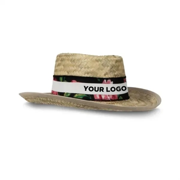 Straw Gambler Hat... from ASI 42016 Brighter Promotions Inc