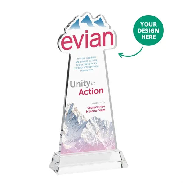 Custom VividPrint™ Award on Hartford Base - Clear (via Air)... from ASI 84592 St Regis Group / St Regis