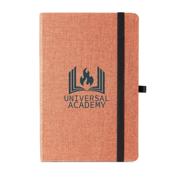 Journal with an elastic band, 80 lined sheets of paper and... from ASI 79530 Prime Line