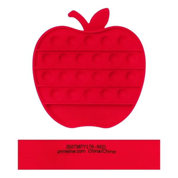 Push Pop Bubble Apple Shape Fidget Sensory Toy... from ASI 79530 Prime Line