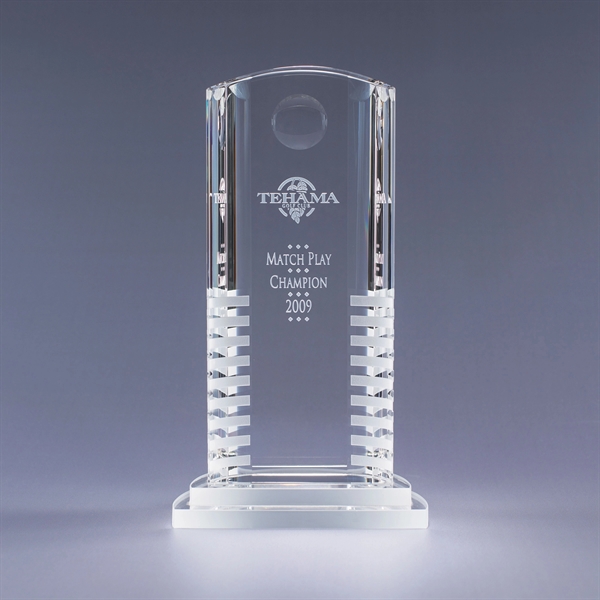 Mythic award made of optic crystal and available in three sizes.... from ASI 62985 J. Charles
