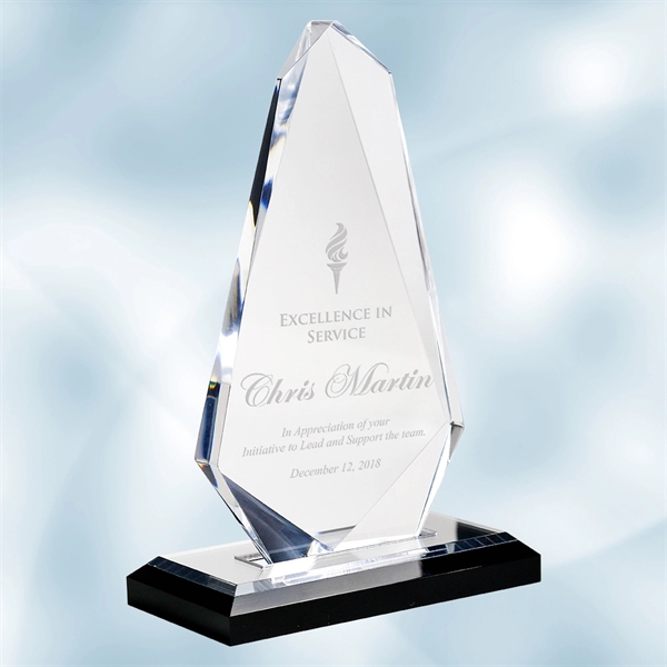 Award made of 5/8" thick acrylic with a spear design that... from ASI 47791 Best Deal Awards
