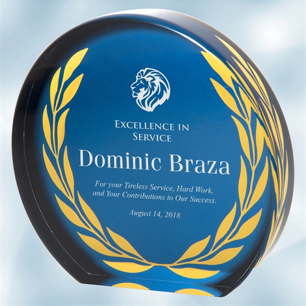Laureate award made of acrylic and measuring 6 3/4" x 6"... from ASI 47791 Best Deal Awards