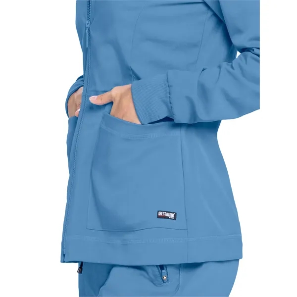 Barco Grey's Anatomy™ Stretch Millie Scrub Jacket... from ASI 86018 Scrub Authority / Uniform Stores