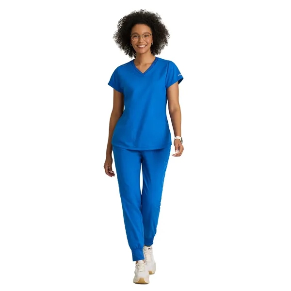 Barco - Grey's Anatomy - Three Pocket V-Neck Evelyn Scrub...... from ASI 86018 Scrub Authority / Uniform Stores