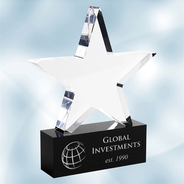 Award made of acrylic in the shape of a star for... from ASI 47791 Best Deal Awards