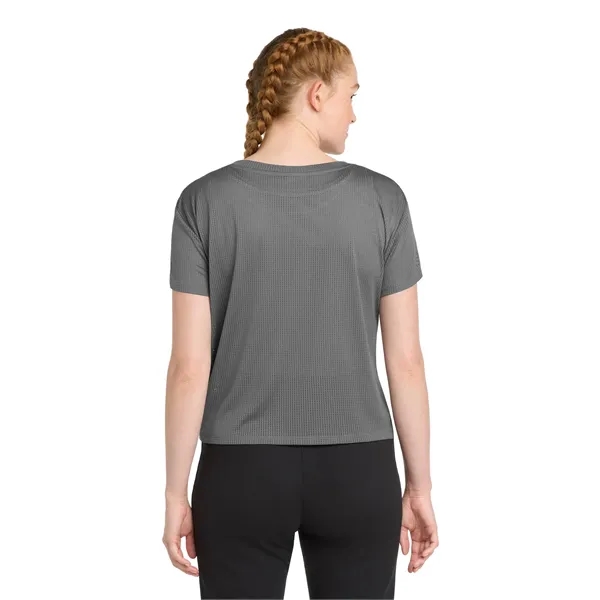 Sport-Tek Ladies PosiCharge Draft Crop Tee.... from ASI 84863 SanMar