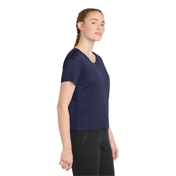 Sport-Tek Ladies PosiCharge Draft Crop Tee.... from ASI 84863 SanMar