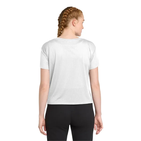 Sport-Tek Ladies PosiCharge Draft Crop Tee.... from ASI 84863 SanMar