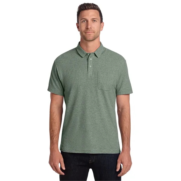Port Authority C-FREE Cotton Blend Pique Pocket Polo... from ASI 84863 SanMar