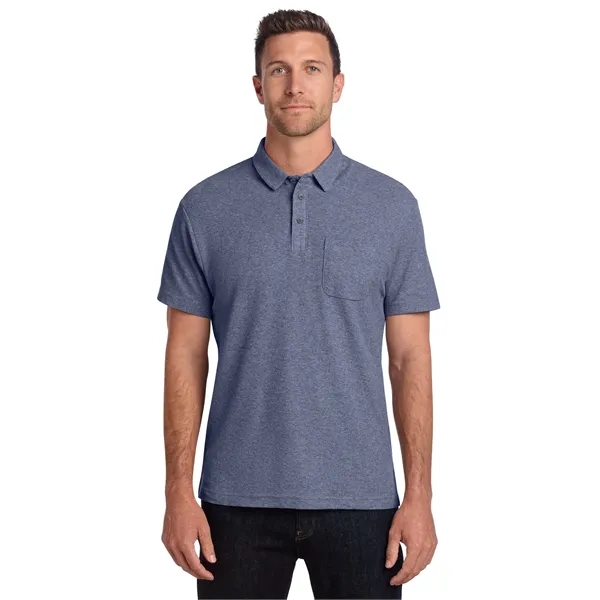 Port Authority C-FREE Cotton Blend Pique Pocket Polo... from ASI 84863 SanMar